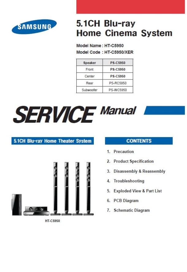 HT-C5950, PS-WC5950_XER